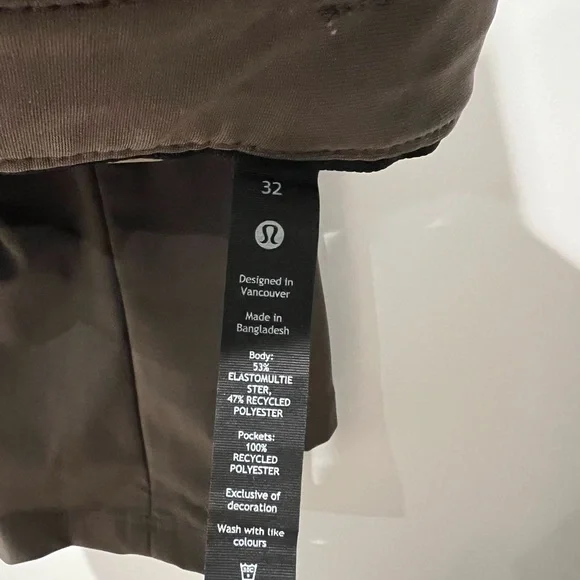 Lululemon Athletica ABC slim 32 x 30